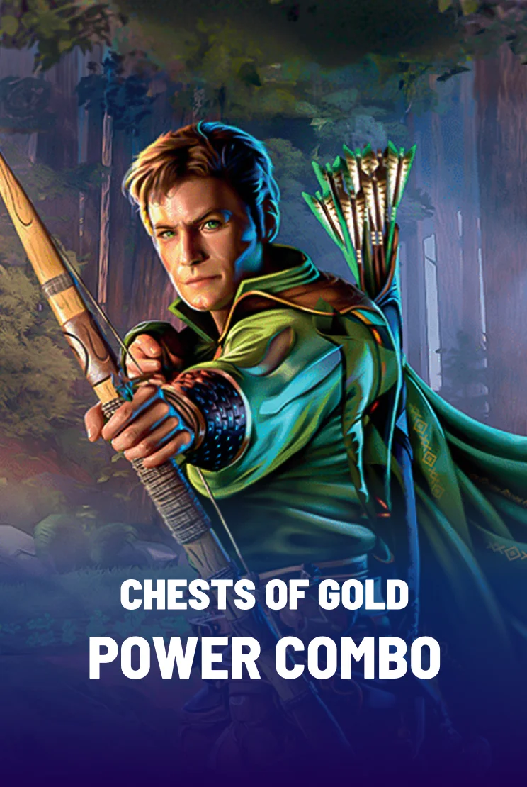 background game Chests of Gold : Power Combo microgaming